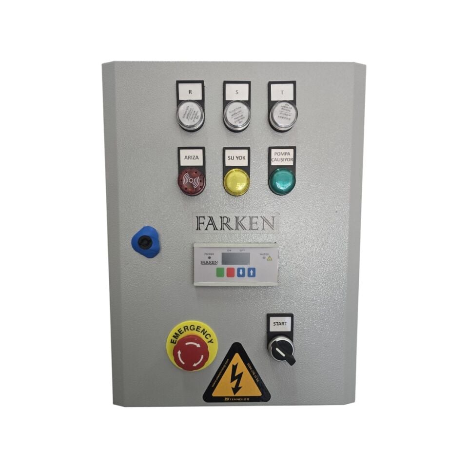 FARKEN SİSLEME SİSTEMİ KONTROL PANOSU (TRİFAZE)