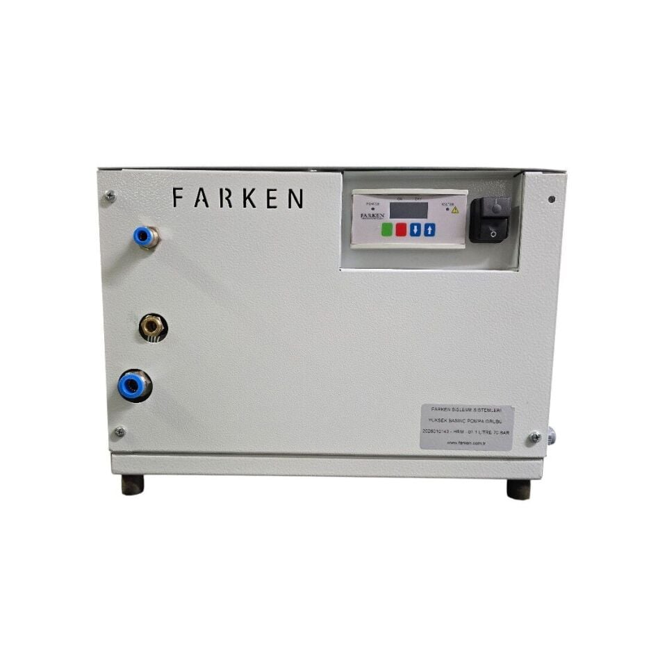 FARKEN HRM02 YÜKSEK BASINÇ POMPA GRUBU - 2LT/dk