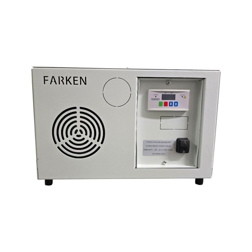 FARKEN JRS04 YÜKSEK BASINÇ POMPA GRUBU - 4LT/dk