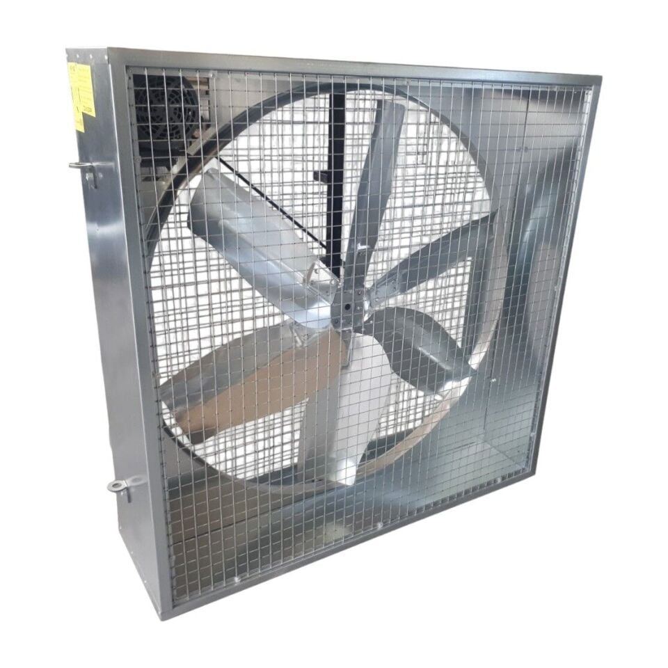 KF100 100*100 Cm Aspiratör Otomatik Panjur ( Kümes Fanı, Fabrika Fanı)